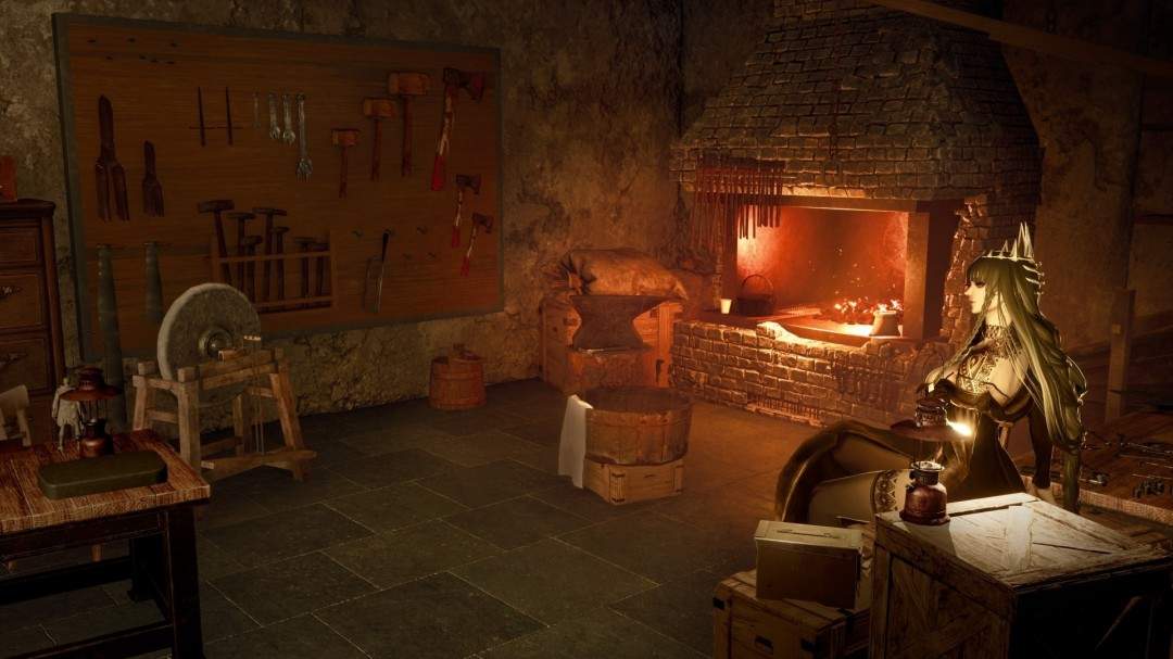 《噬血代码2》世界观及角色情报 据点中也能泡温泉