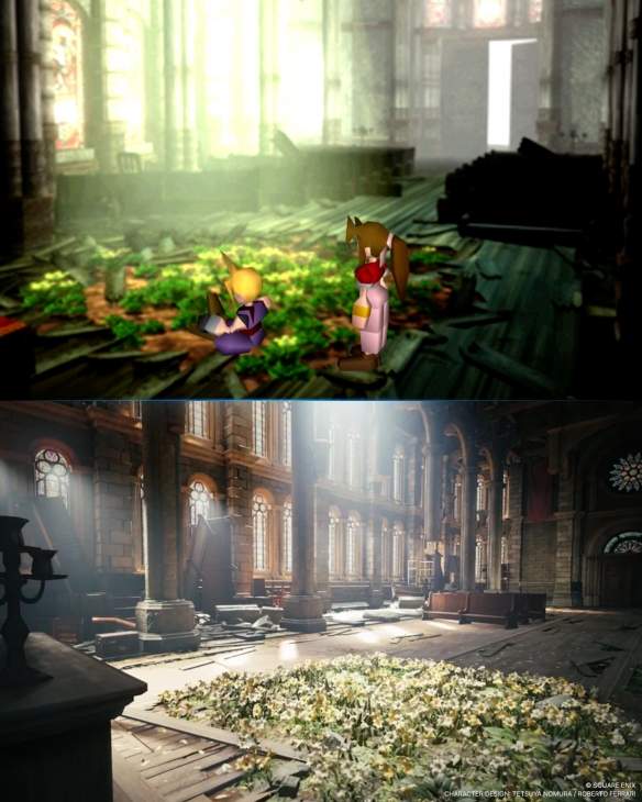 《最终幻想7》重制版与原版画面对比:各有各的魅力!(图4) 游侠网4