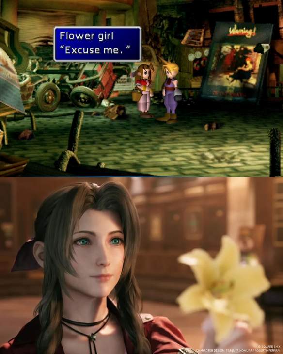 《最终幻想7》重制版与原版画面对比:各有各的魅力!(图5) 游侠网5