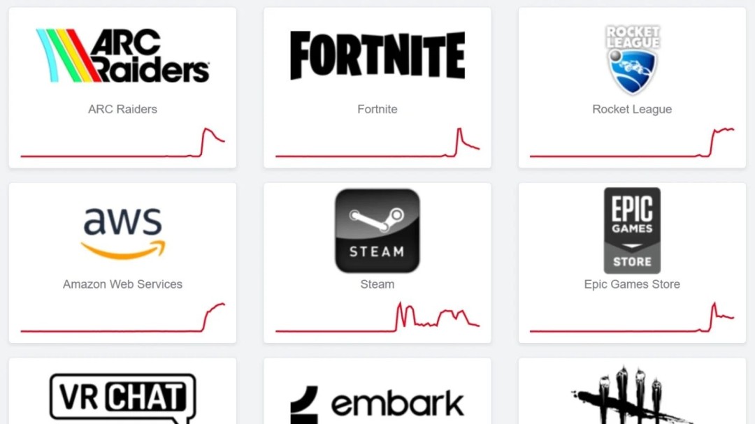 大规模断网事件再现！《艾尔登法环：黑夜君临》等多家游戏与网络服务中断