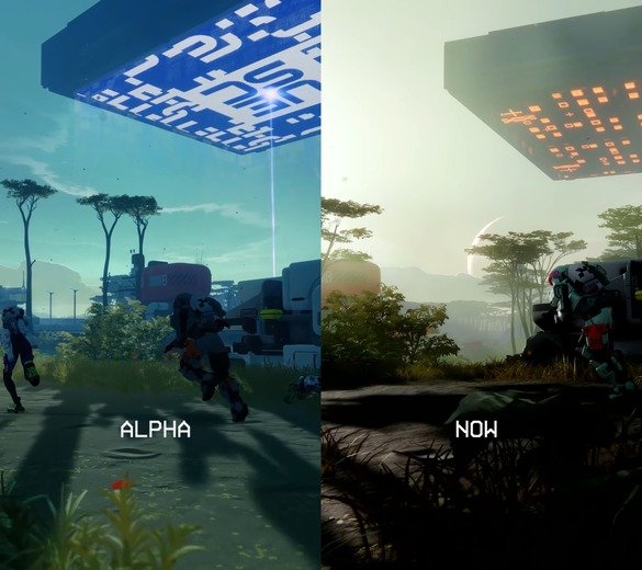 《马拉松》新老画面对比公开 游戏沉浸感大幅提升(图1) 《马拉松》新老画面对比公开 游戏沉浸感大幅提升