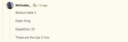 你认可吗?玩家称《光与影》可以竞争十年内最佳游戏(图3) 游侠网3