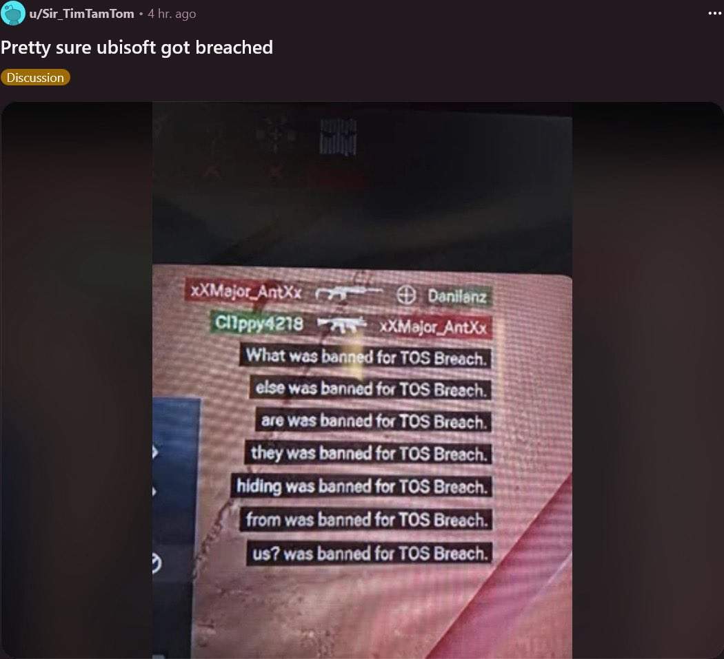 《彩虹六号：围攻》遭黑客攻击 玩家获数十亿游戏币