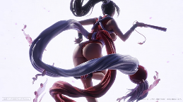 《拳皇98》版不知火舞最新雕像公开 性感无双背部压力巨大