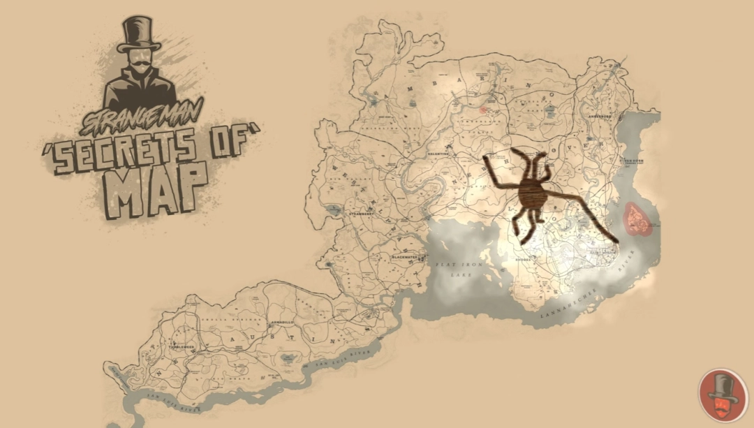 《荒野大镖客2》七年后仍引热议:玩家挑战“蜘蛛梦之谜”(图1) 《荒野大镖客2》七年后仍引热议:玩家挑战“蜘蛛梦之谜”