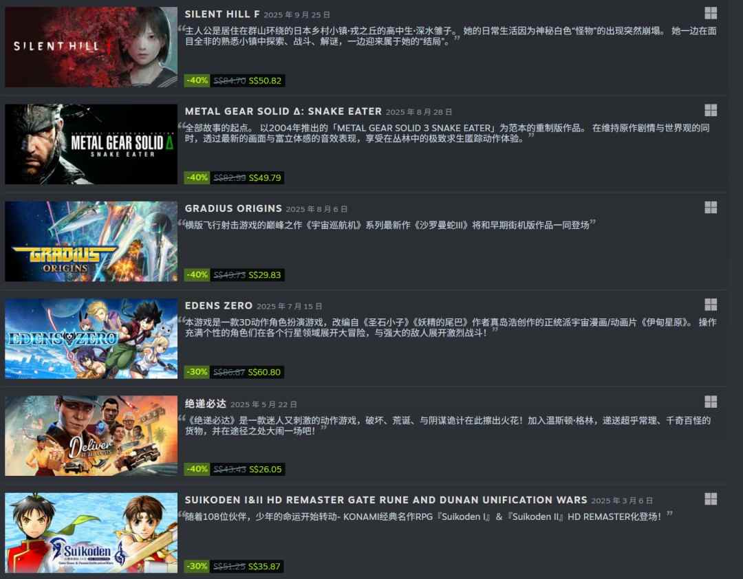 除了世嘉 2025年日本所有游戏大厂的股价都在涨(图2) 除了世嘉 2025年日本所有游戏大厂的股价都在涨