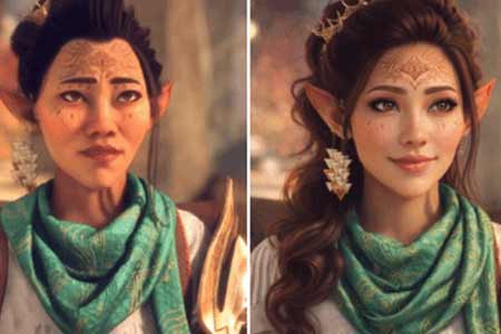 AI“爆改”引发审美分歧 风潮席卷多款游戏争议女主！