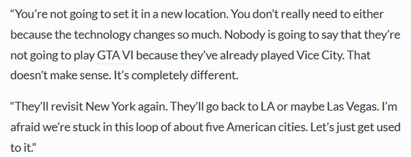 前R星技术总监再次强调《GTA》不会离开美国城市(图2) 前R星技术总监再次强调《GTA》不会离开美国城市