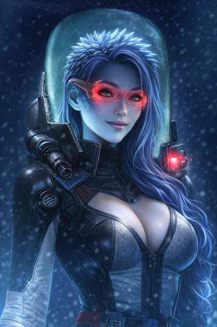 博主用AI爆改低颜值游戏角色：哈莉奎茵成性感美女