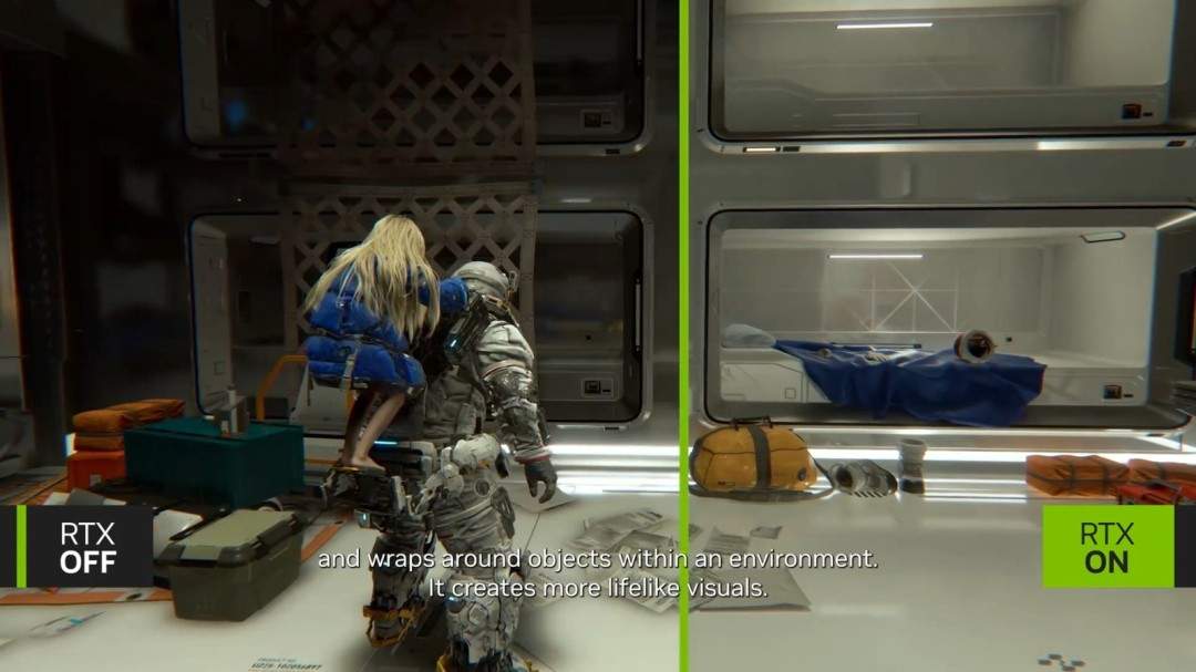 卡普空《识质存在》全新实机!路径追踪与DLSS演示(图2) 卡普空《识质存在》全新实机!路径追踪与DLSS演示