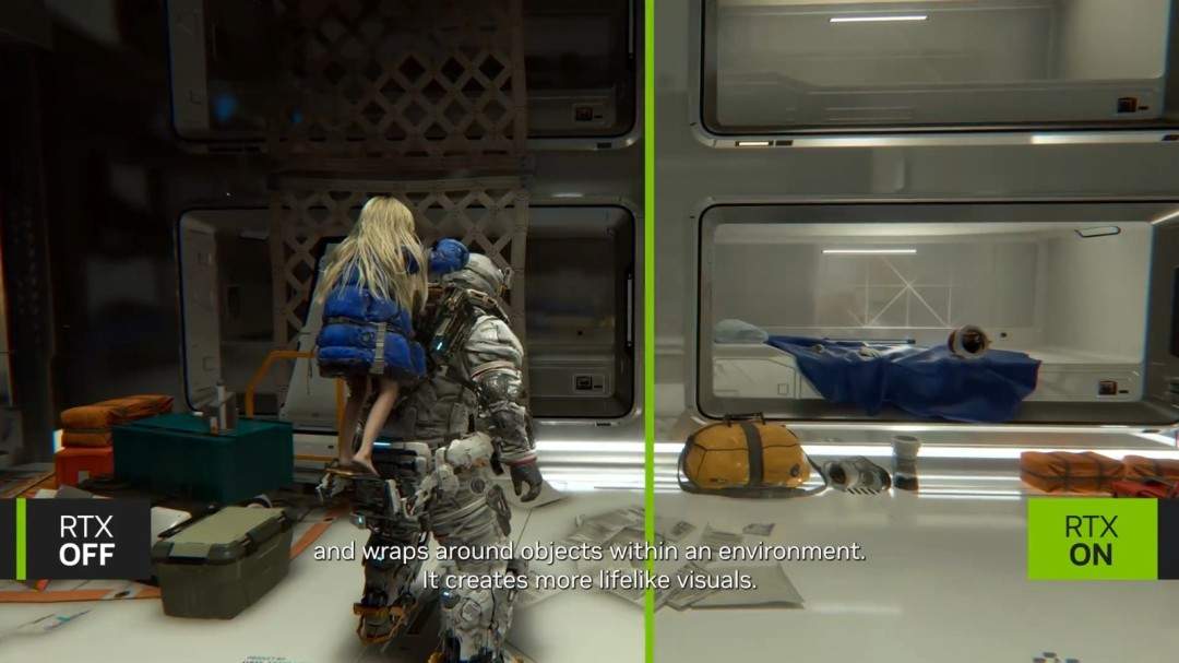 卡普空《识质存在》全新实机!路径追踪与DLSS演示(图3) 卡普空《识质存在》全新实机!路径追踪与DLSS演示