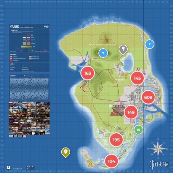 《GTA6》地图规模超大!玩家晒系列地图大小对比!(图2) 游侠网2