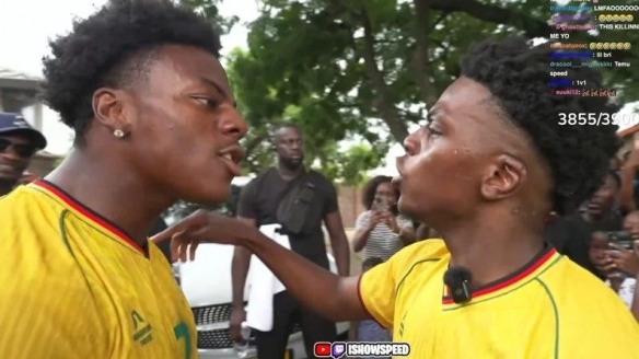 神级撞脸!甲亢哥非洲直播时偶遇“高仿版甲亢哥”(图1) 游侠网1