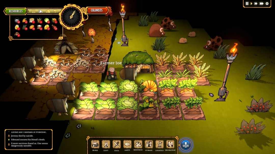 《Light Up the Dark》新预告 饥荒画风环世界？