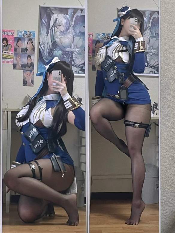 一个比一个性感!女画师“COS自己画的角色”掀起风潮(图4) 游侠网4