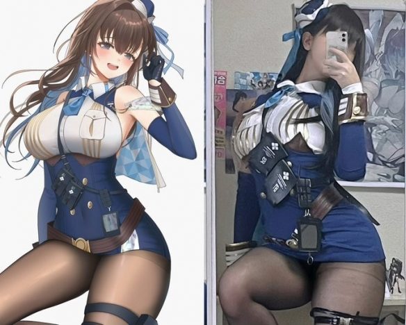 一个比一个性感!女画师“COS自己画的角色”掀起风潮(图5) 游侠网5