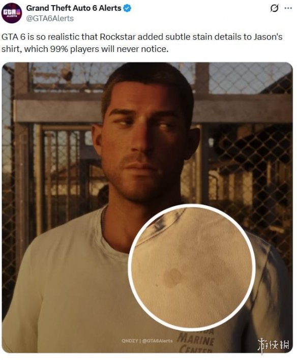 等疯了!《GTA6》跳票后玩家开始解读杰森衬衫污渍(图4) 游侠网4