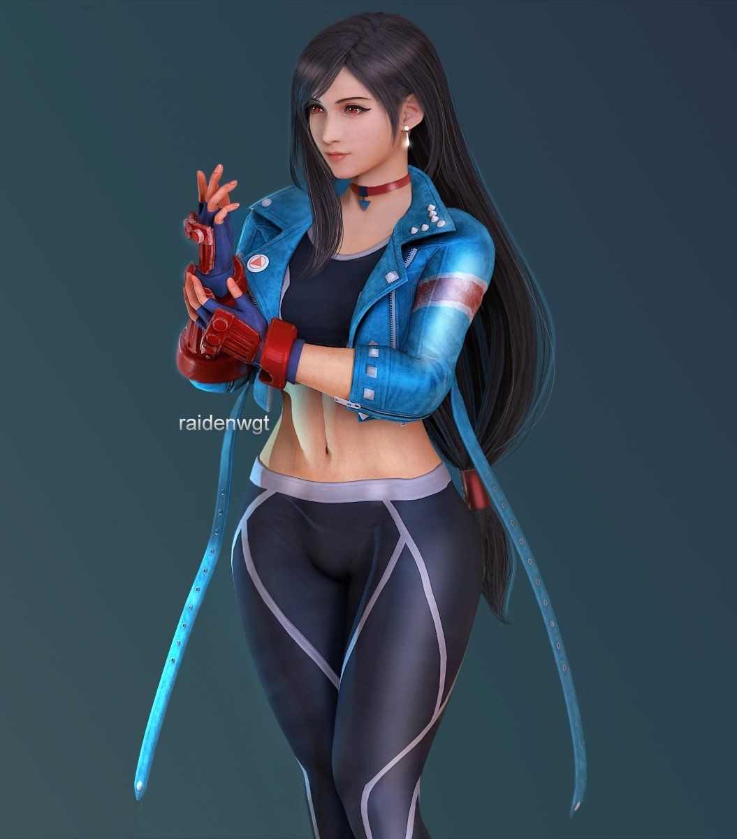 《最终幻想7》蒂法新3D美图 性感诱惑让人难把持