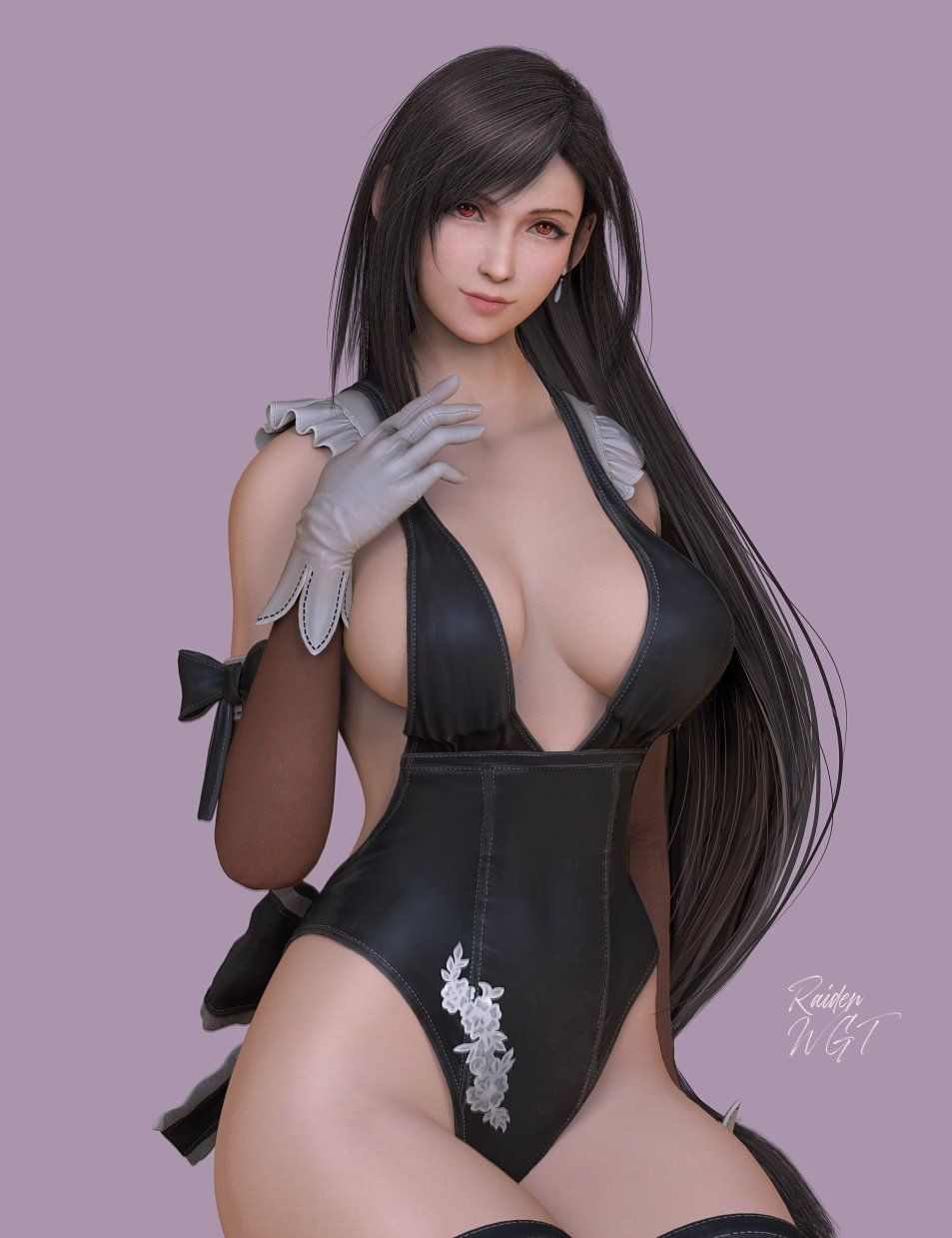 《最终幻想7》蒂法新3D美图 性感诱惑让人难把持