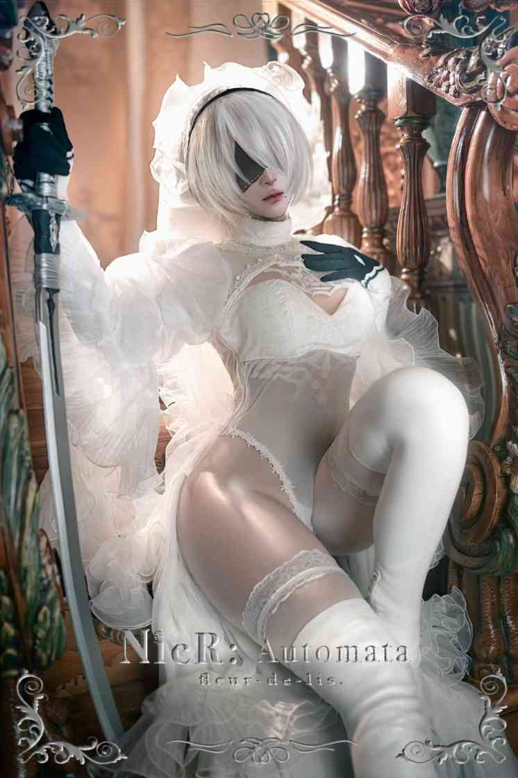 富有且慷慨！ 国外小姐姐cos《尼尔：机械纪元》2B