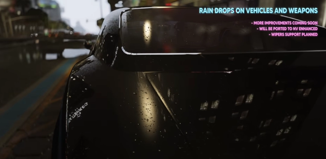 《GTA5》画面增强模组发布新版本：全新光影与天气效果！