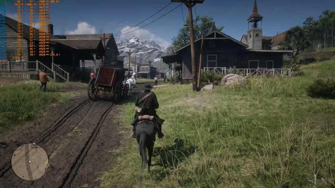 《荒野大镖客2》DLSS 4.5测试 质量模式画质甚至超过了原生分辨率(图9) 《荒野大镖客2》DLSS 4.5测试 质量模式画质甚至超过了原生分辨率