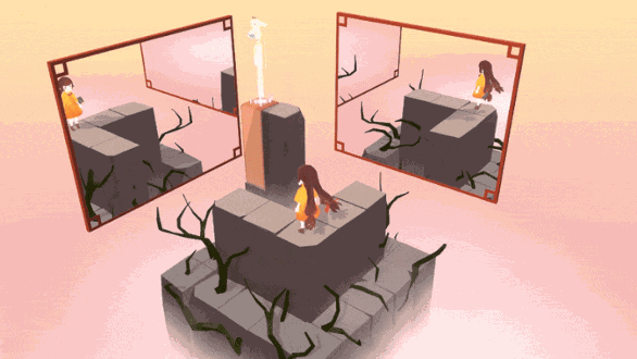 邂逅镜中的“倒影”!视觉镜像解谜游戏《亚丽亚的倒影》现已发售(图4) 邂逅镜中的“倒影”!视觉镜像解谜游戏《亚丽亚的倒影》现已发售