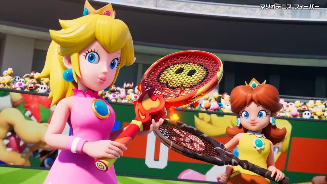 《马里奥网球:狂热》实机介绍发布!2月12日登陆Switch 2(图2) 《马里奥网球:狂热》实机介绍发布!2月12日登陆Switch 2