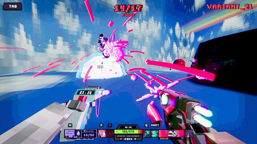 《ODDCORE》登陆Steam 肉鸽加持复古风格FPS