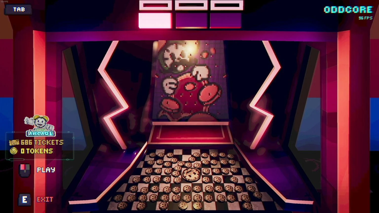 《ODDCORE》登陆Steam 肉鸽加持复古风格FPS