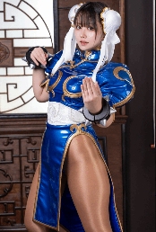 日本小姐姐COS《街头霸王》春丽:神级肉腿太顶了!(图2) 游侠网2