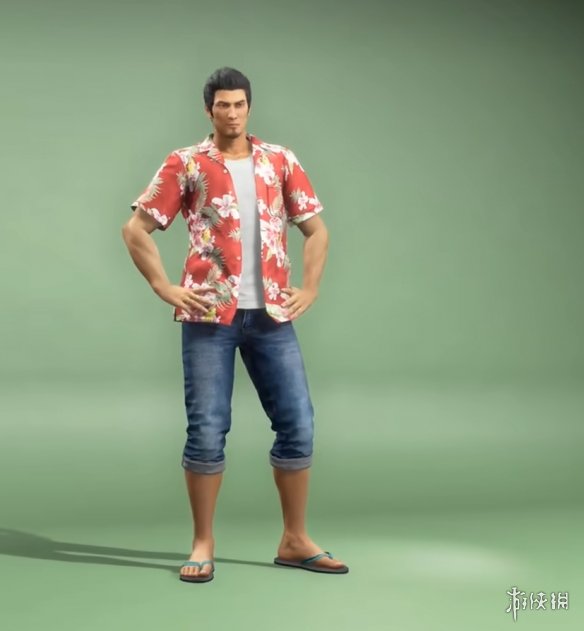 《如龙极3》桐生一马穿搭套装:西装暴徒与度假风!(图3) 游侠网3