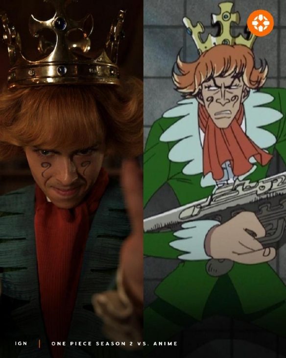 《海贼王》真人剧第二季和动画对比:薇薇公主变黑人!(图3) 游侠网3