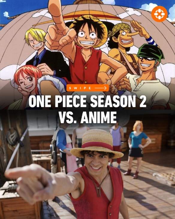 《海贼王》真人剧第二季和动画对比:薇薇公主变黑人!(图9) 游侠网9