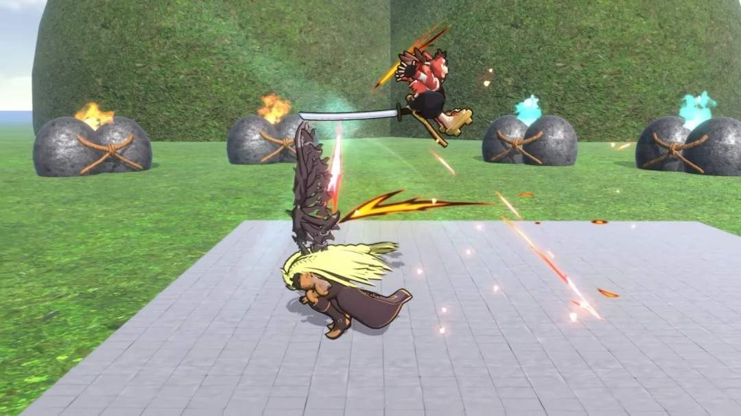 屁股格斗《Ketsu Battler》联动《碧蓝幻想Versus》