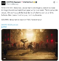 《控制:共鸣》是Remedy规模最大 最具雄心的游戏(图2) 《控制:共鸣》是Remedy规模最大 最具雄心的游戏