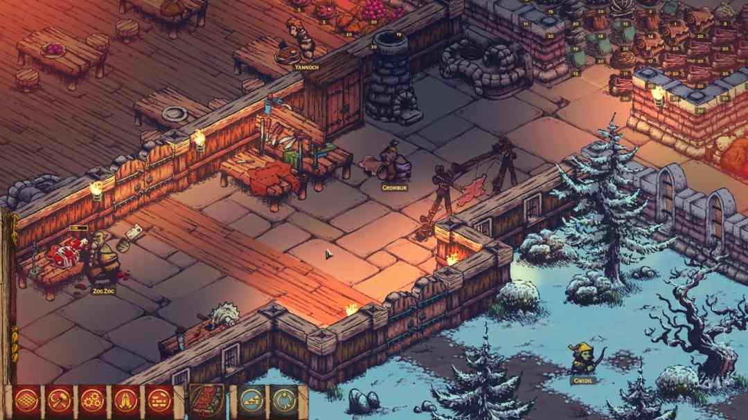 手绘风殖民模拟游戏《遗迹再造》将开启抢先体验