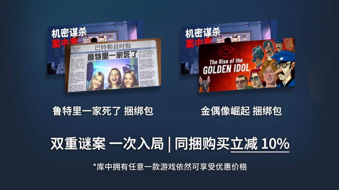 类金偶像硬核推理游戏《机密谋杀案中案》今日正式登陆Steam(图9) 类金偶像硬核推理游戏《机密谋杀案中案》今日正式登陆Steam