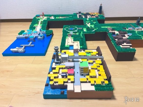 大神手搓《宝可梦》第二世代城都地区微缩立体地图(图3) 游侠网3