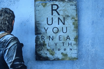 新彩蛋！《美末》医院视力表暗藏鼓励：快跑，别放弃！