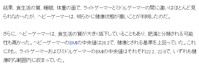 澳洲大学新研究 每周游戏时间超过10小时必会影响健康(图3) 澳洲大学新研究 每周游戏时间超过10小时必会影响健康