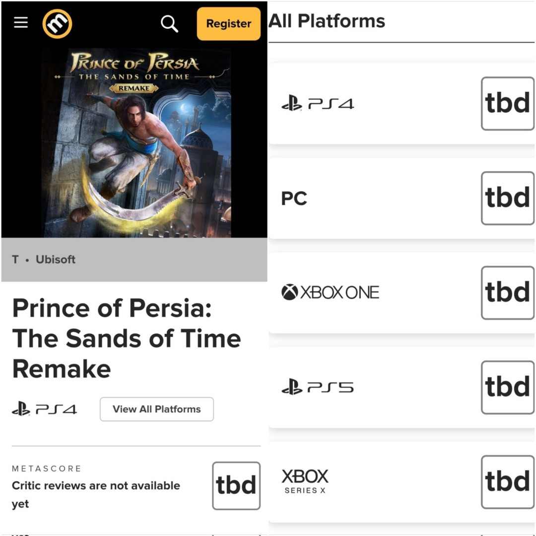 今天发售? 《波斯王子:时之砂》重制版网页更新显端倪(图4) 今天发售? 《波斯王子:时之砂》重制版网页更新显端倪