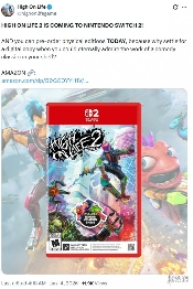 NS2版《高能人生2》将于4月20日发售! 实体版同步发行(图1) 游侠网1