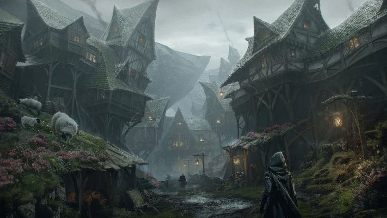 大量《神鬼寓言》新作概念设计图曝光 设计元素回归原本三部曲(图4) 大量《神鬼寓言》新作概念设计图曝光 设计元素回归原本三部曲