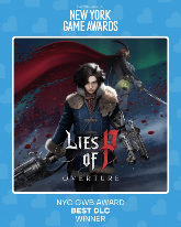 《匹诺曹的谎言：序曲》荣获第 15 届纽约游戏大奖 “最佳 DLC”