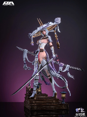 《剑星》×《妮姬》“红莲”大尺度雕像 翘臀挺立很性感(图3) 《剑星》×《妮姬》“红莲”大尺度雕像 翘臀挺立很性感