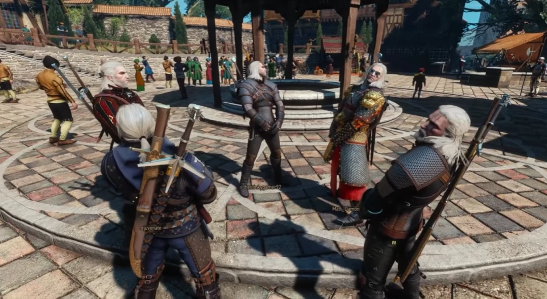 《巫师3》推多人联机mod 可以和朋友一起畅玩了！