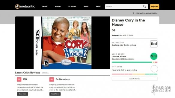 NDS烂作M站评分飙升历史第二 网友反向刷分整活欲夺冠(图1) 游侠网1