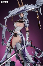 《剑星》×《妮姬》“红莲”大尺度雕像 翘臀挺立很性感