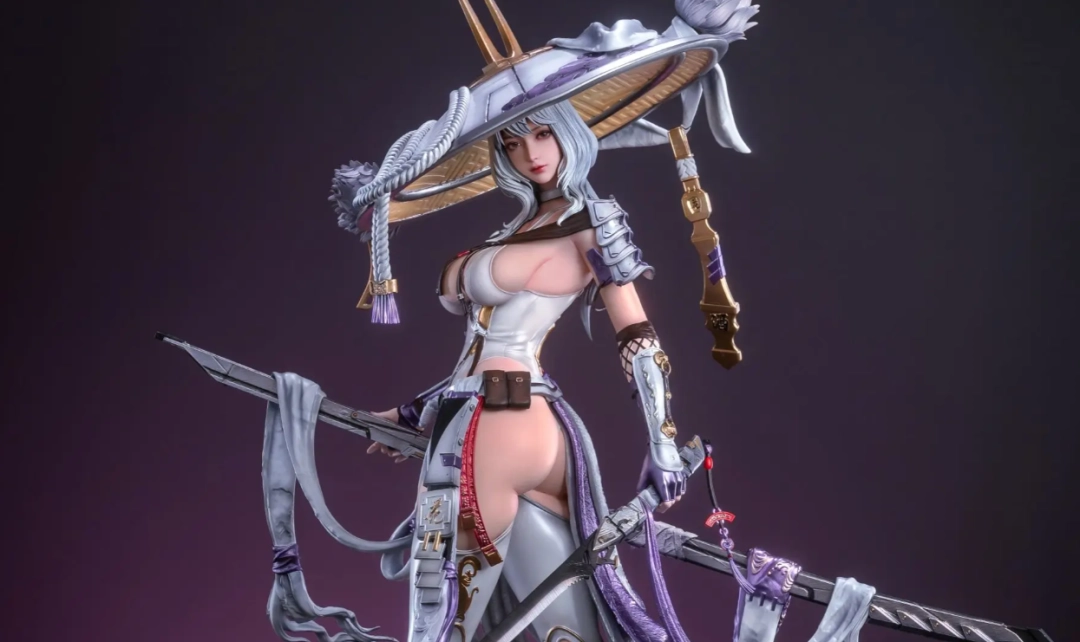 《剑星》×《妮姬》“红莲”大尺度雕像 翘臀挺立很性感